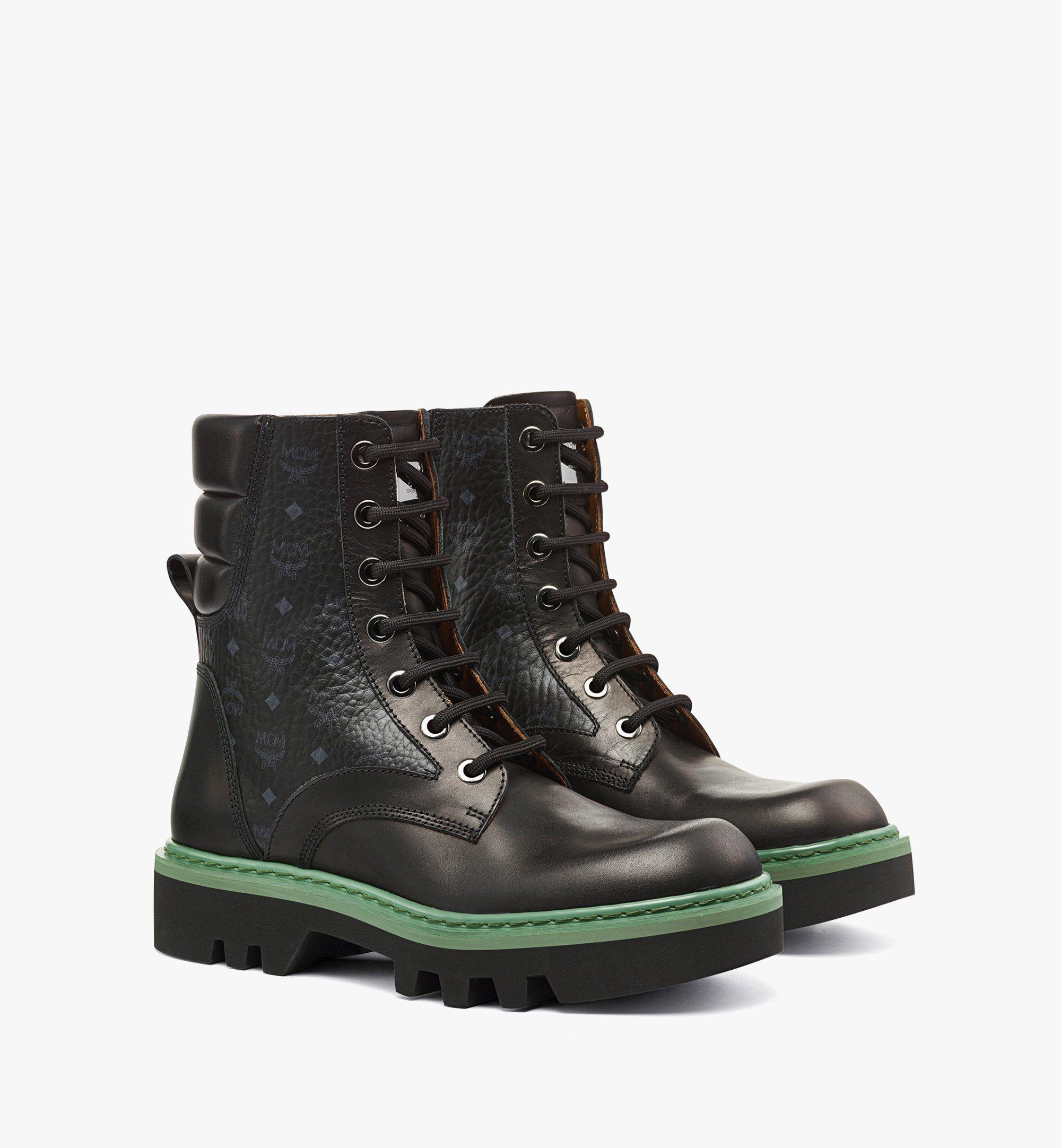 Bottines MCMotor en cuir de veau pour homme 1